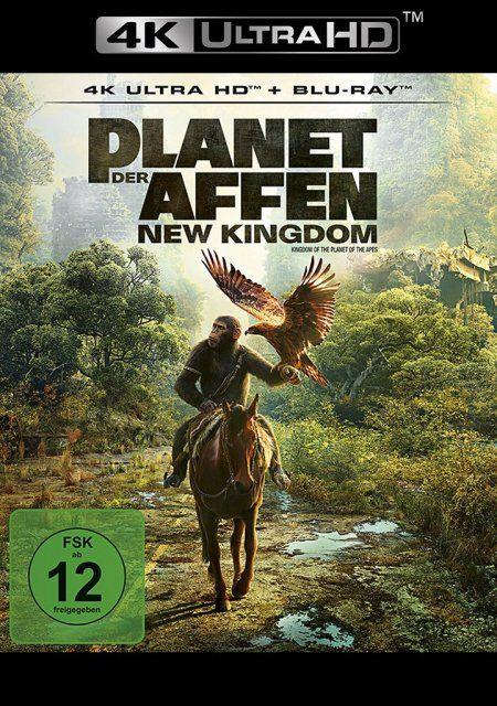 Vorderes Coverbild Planet der Affen: New Kingdom UHD + Blu-ray