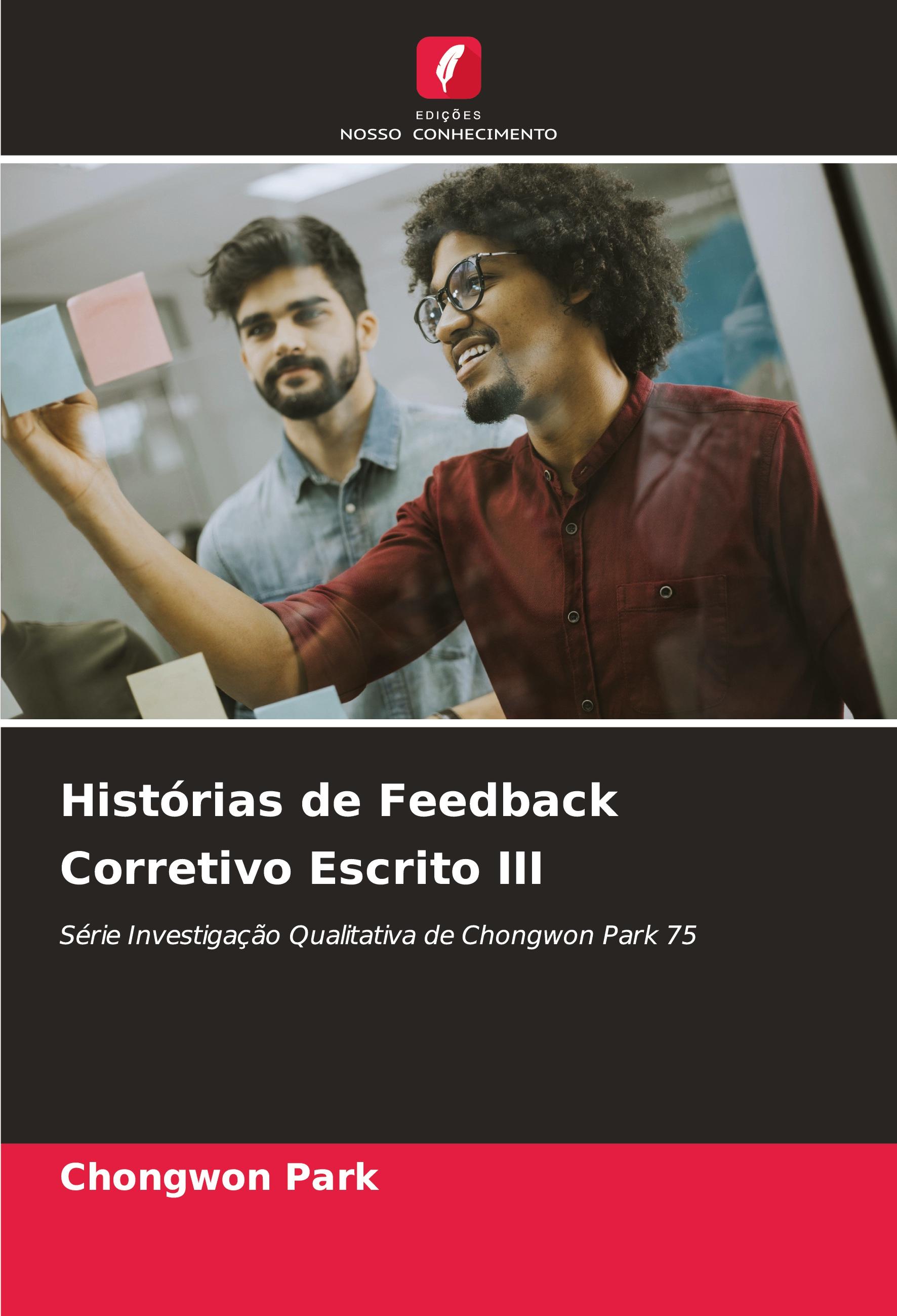 Vorderes Coverbild Histórias de Feedback Corretivo Escrito III