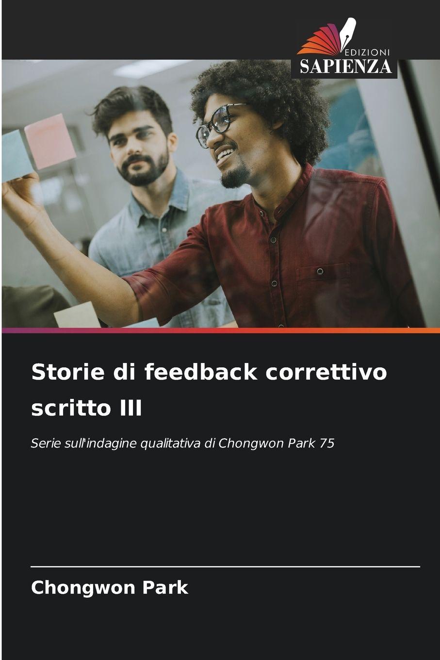 Vorderes Coverbild Storie di feedback correttivo scritto III