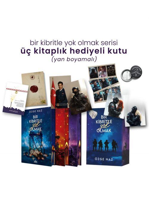 Vorderes Coverbild Bir Kibritle Yok Olmak Serisi - Ciltli, 3 Kitaplik Yan Boyamali Hediyeli Kutu