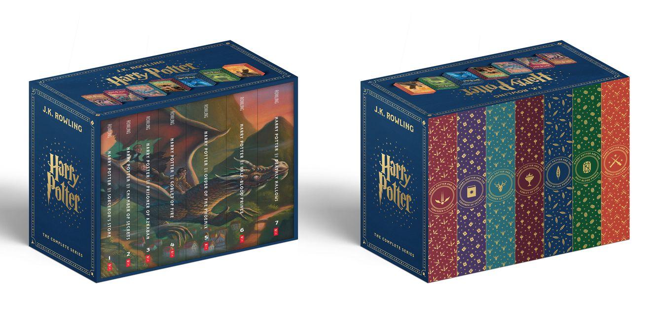 Vorderes Coverbild Harry Potter Paperback Box Set Books 1-7 (Deluxe Edition with Stenciled Edges)