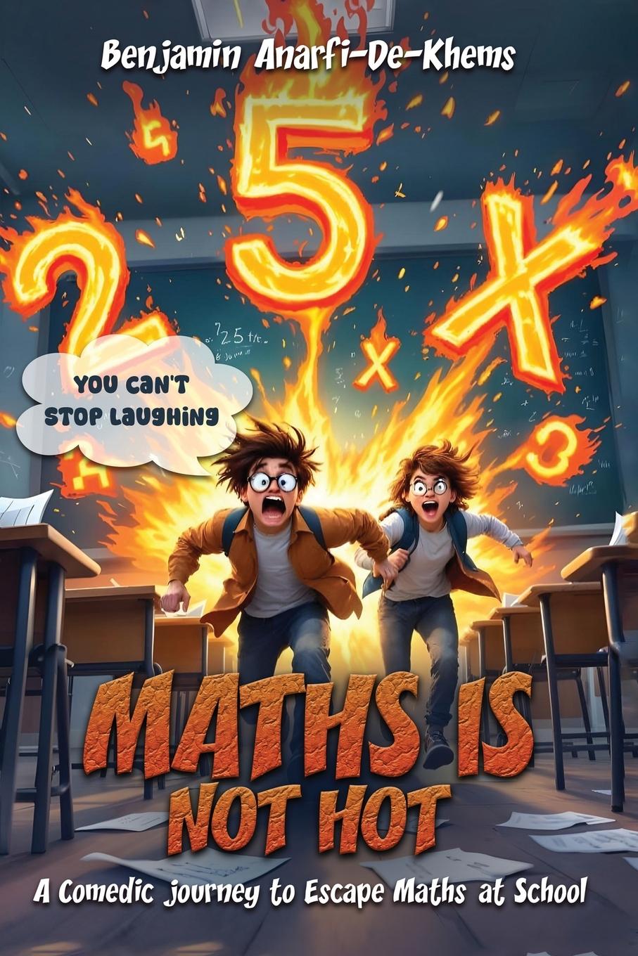 Vorderes Coverbild Maths Is Not Hot