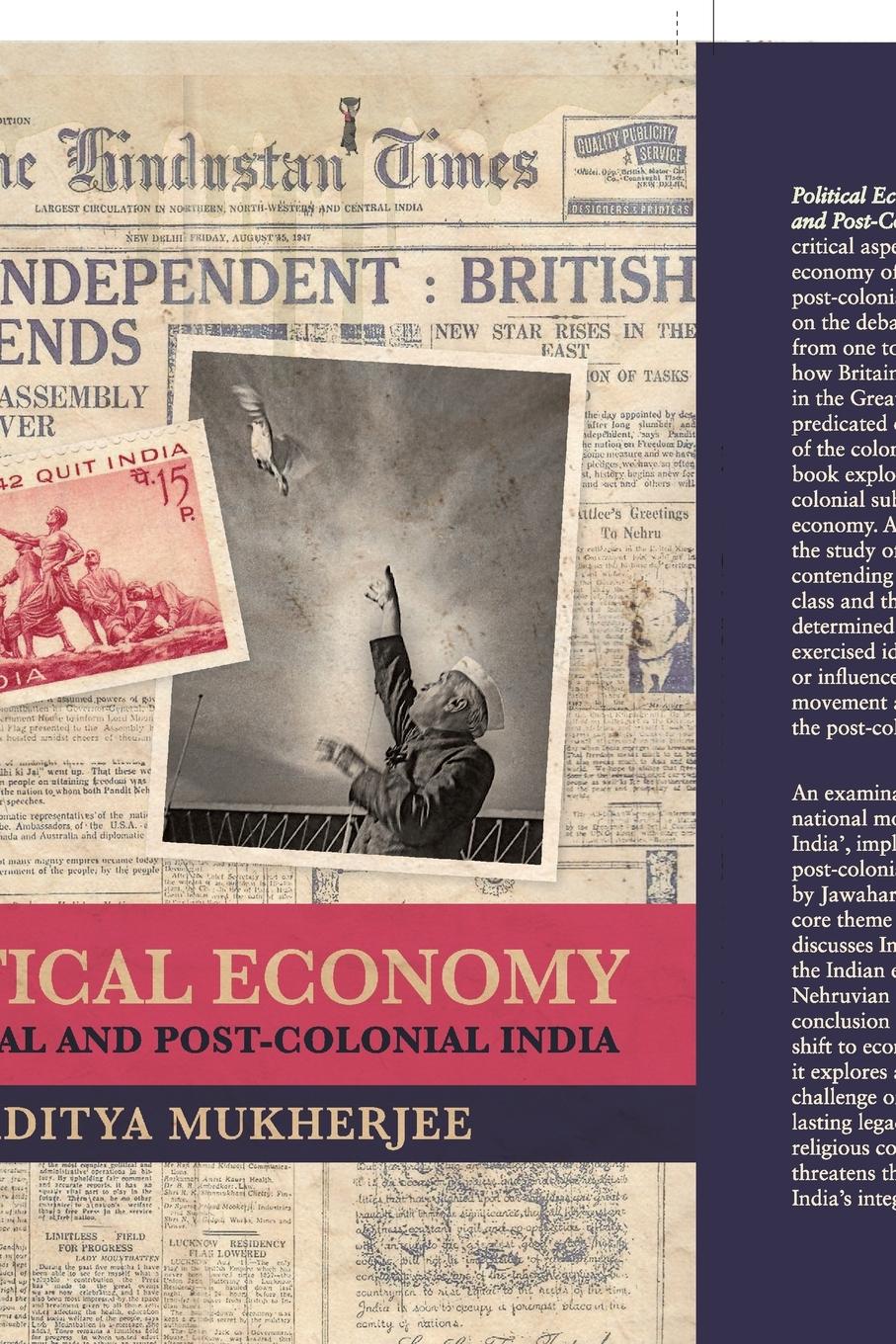 Vorderes Coverbild Political Economy of Colonial and Post-Colonial India