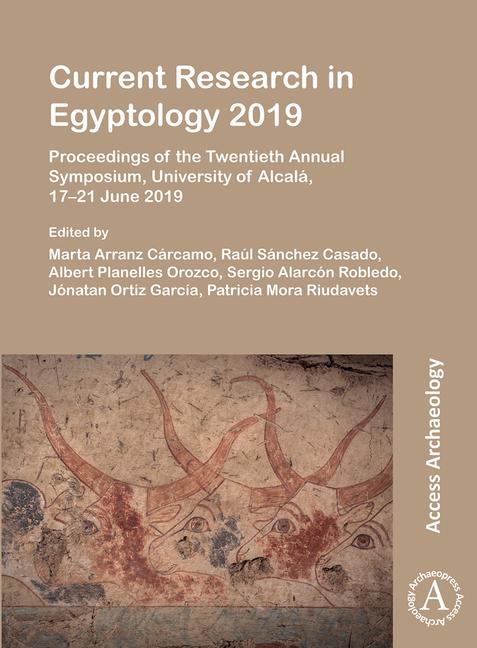 Vorderes Coverbild Current Research in Egyptology 2019