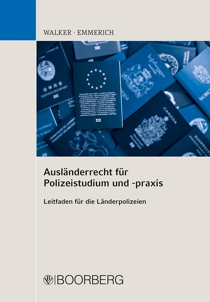 Vorderes Coverbild Ausländerrecht für Polizeistudium und -praxis