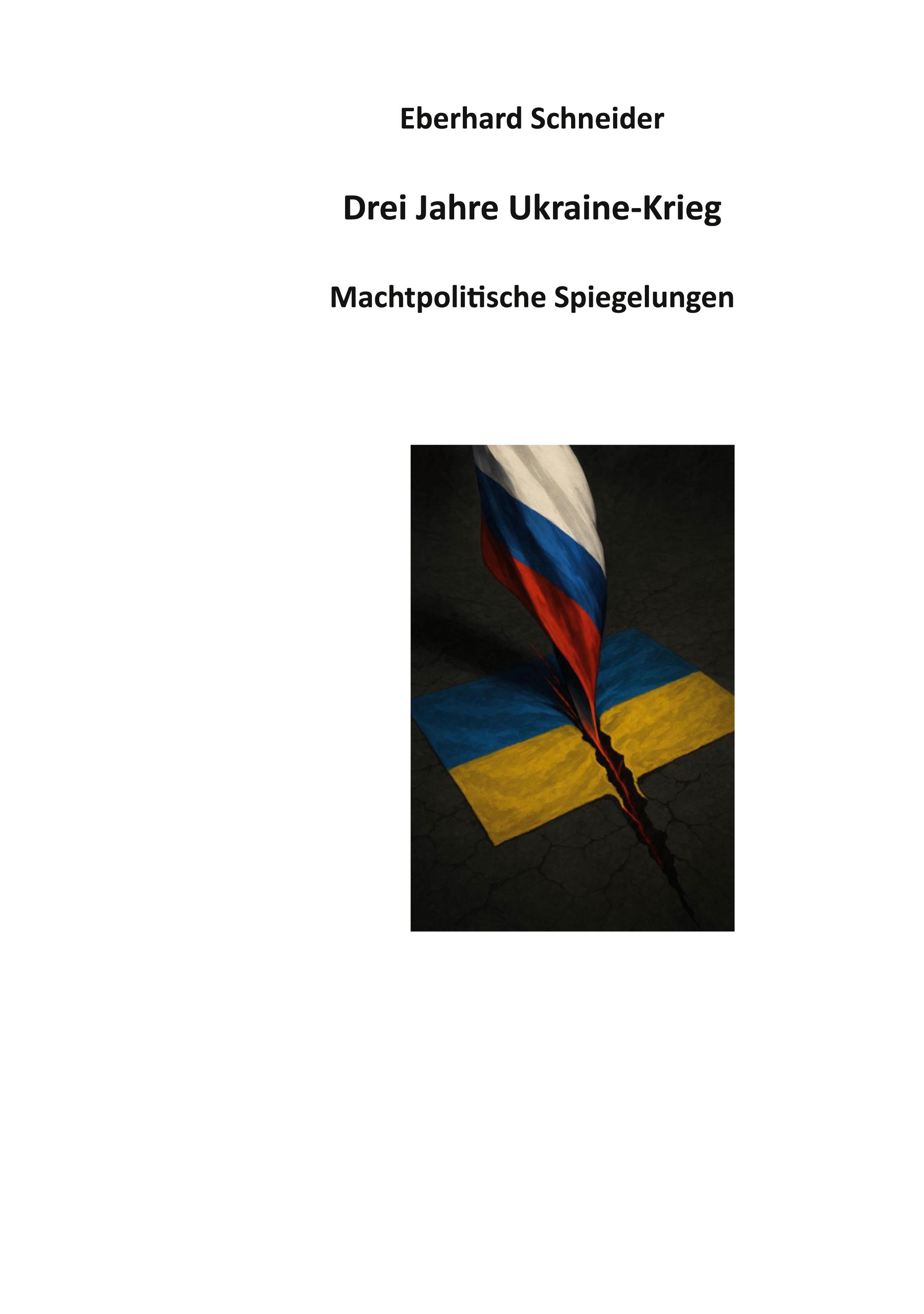 Vorderes Coverbild Drei Jahre Ukraine-Krieg
