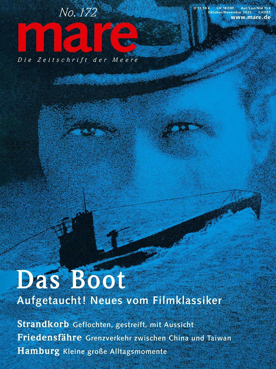 Vorderes Coverbild mare - Die Zeitschrift der Meere / No. 172/ Das Boot