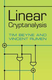 Vorderes Coverbild Linear Cryptanalysis
