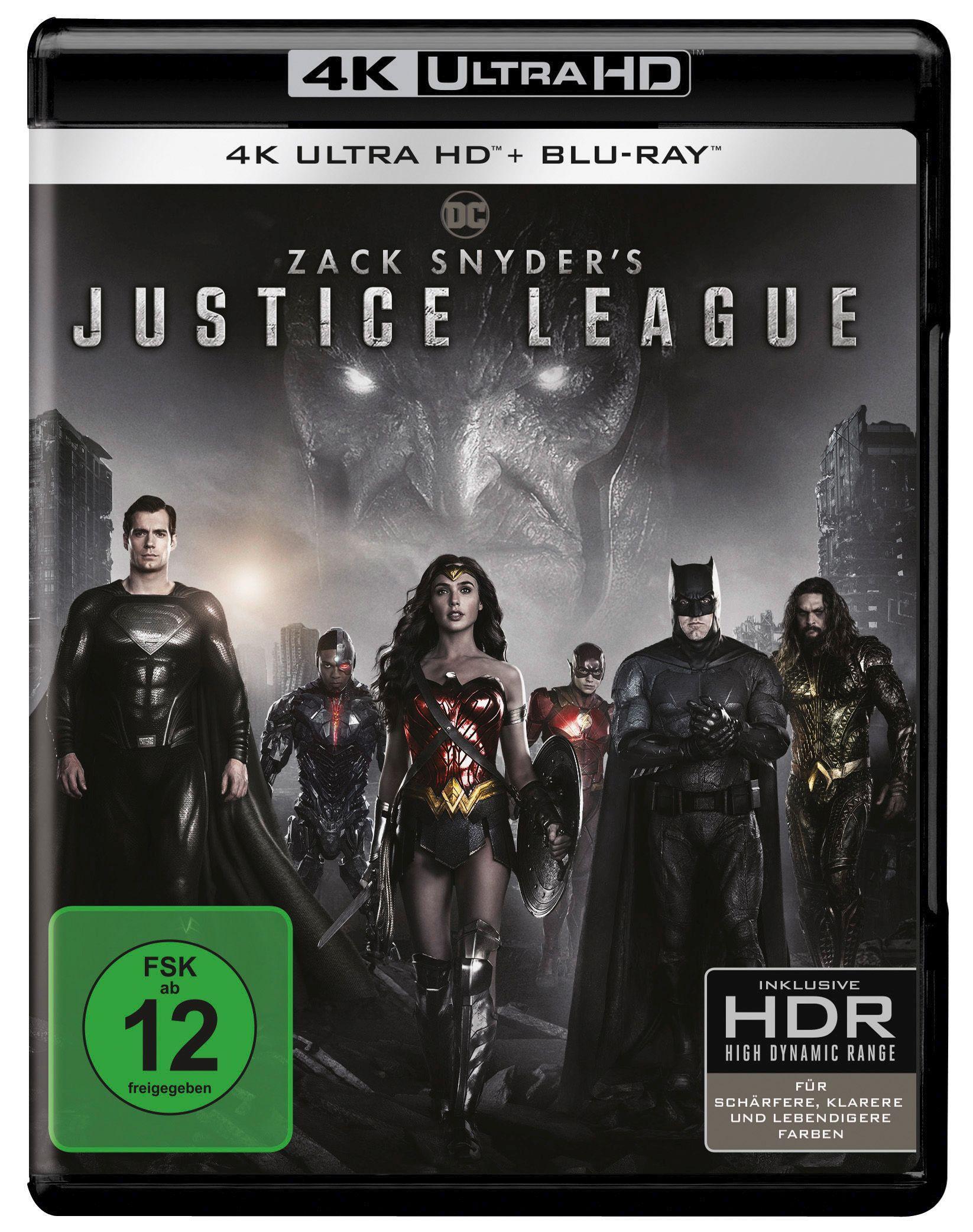 Vorderes Coverbild Zack Snyders Justice League