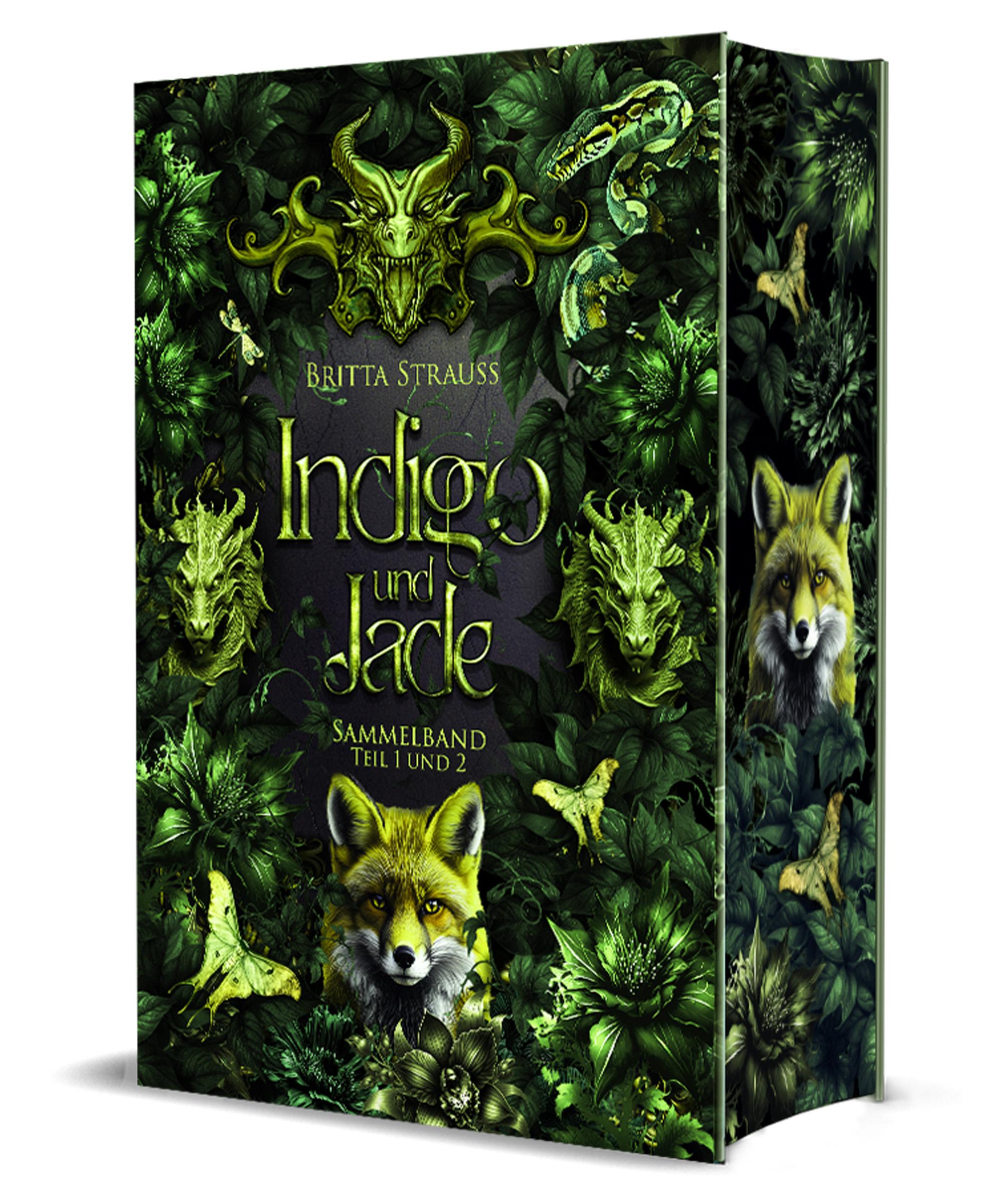 Vorderes Coverbild Indigo und Jade - Sammelband I