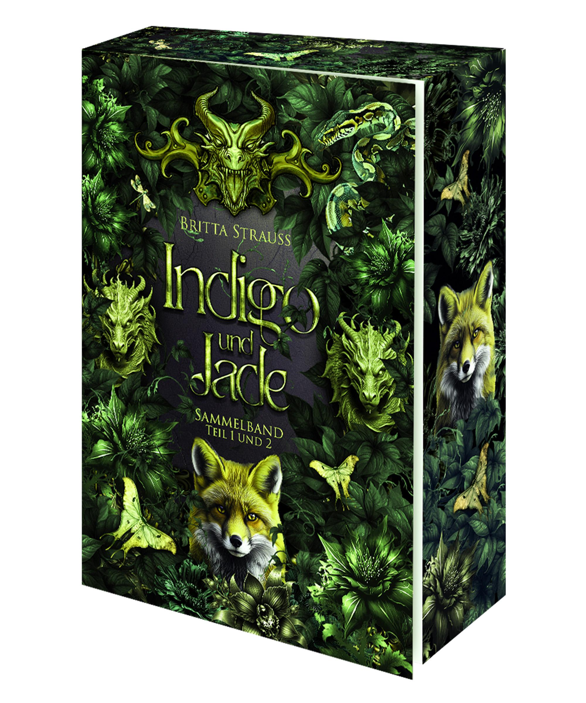 Vorderes Coverbild Indigo und Jade - Sammelband I