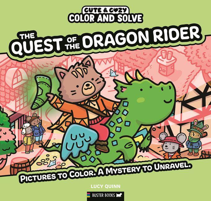 Vorderes Coverbild Color and Solve: The Quest of the Dragon Rider