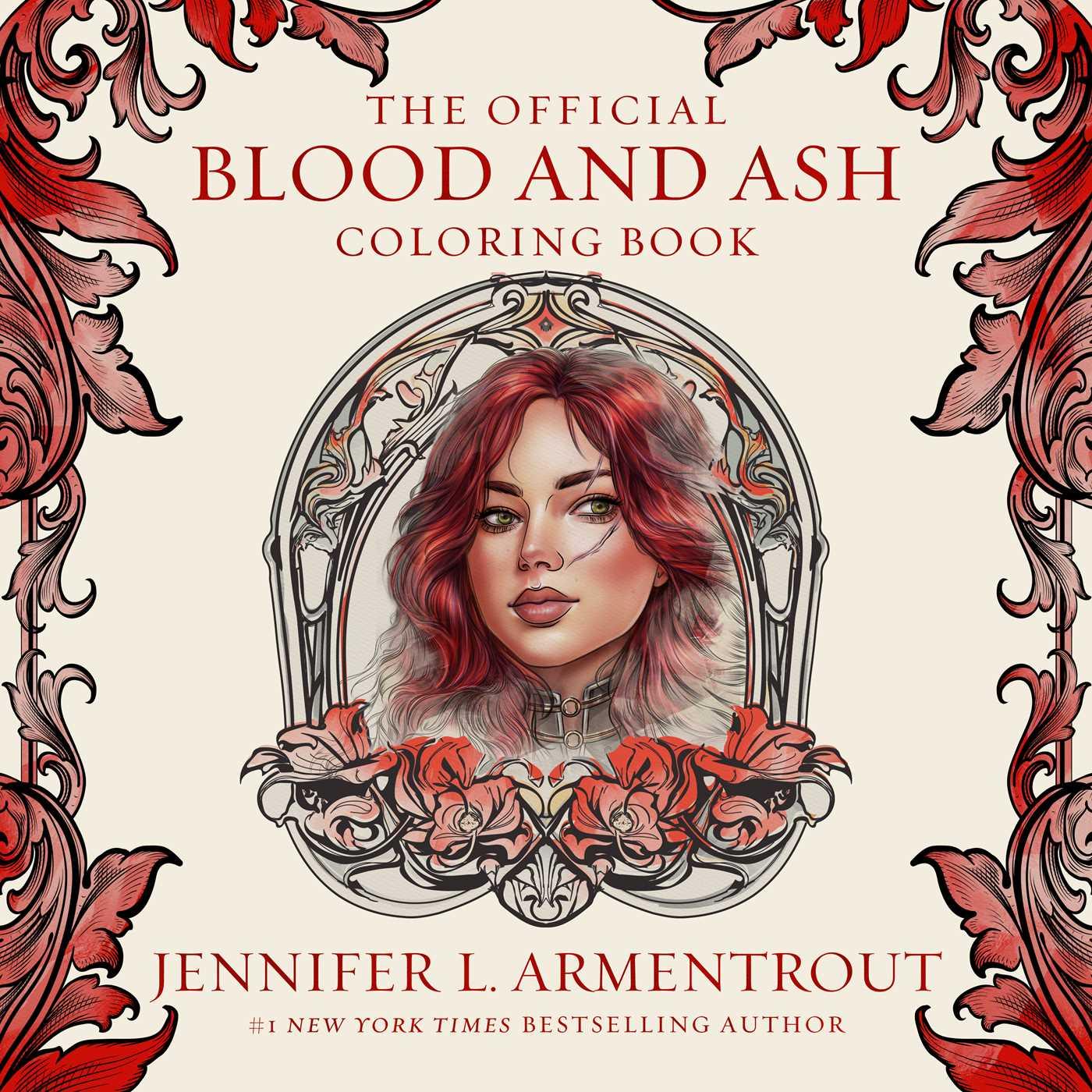 Vorderes Coverbild The Official Blood and Ash Coloring Book