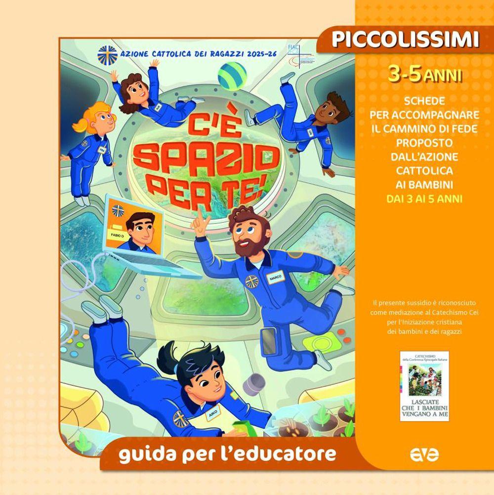 Vorderes Coverbild C'è spazio per te! Piccolissimi. Guida per l'educatore piccolissimi