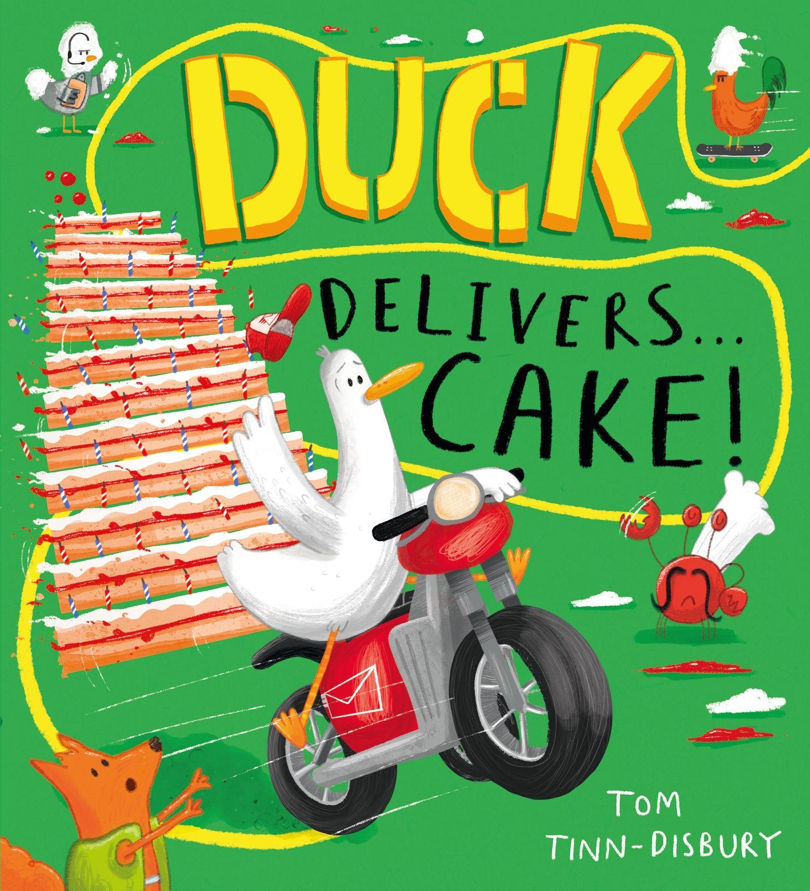 Vorderes Coverbild Duck Delivers . . . Cake!
