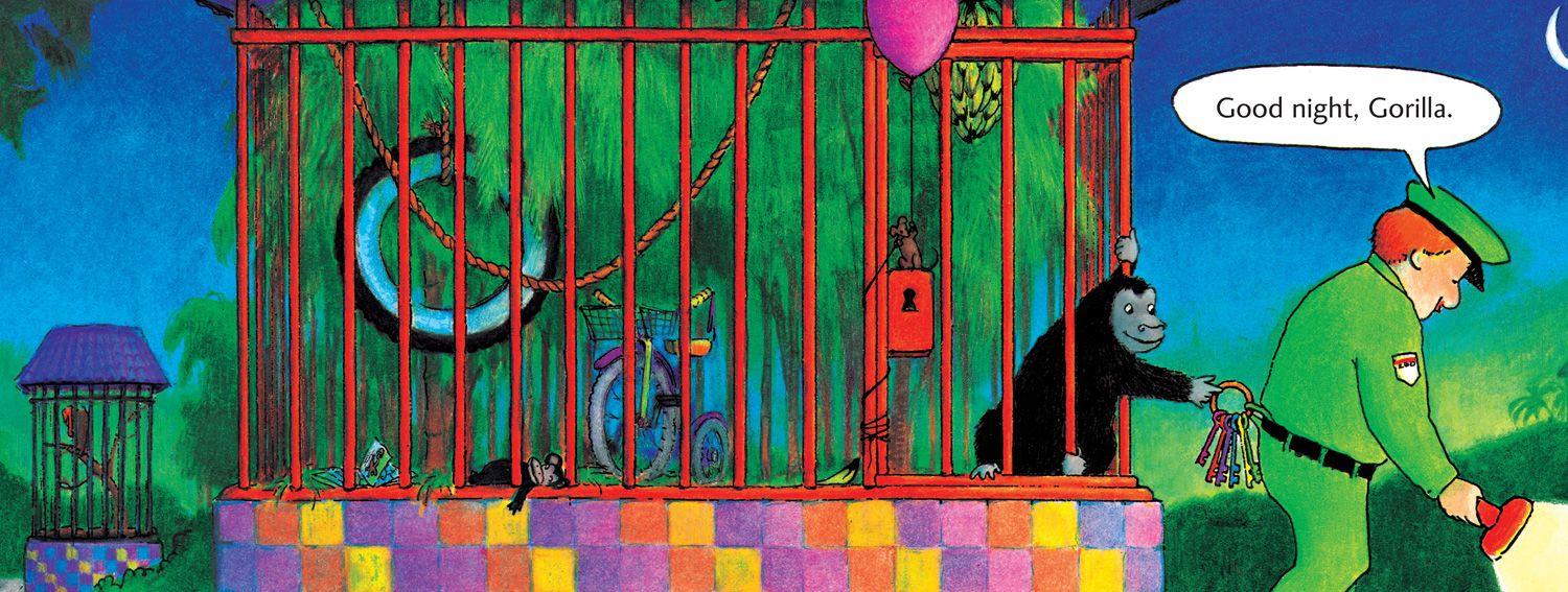 Beispielinhalt (Bild) Good Night, Gorilla