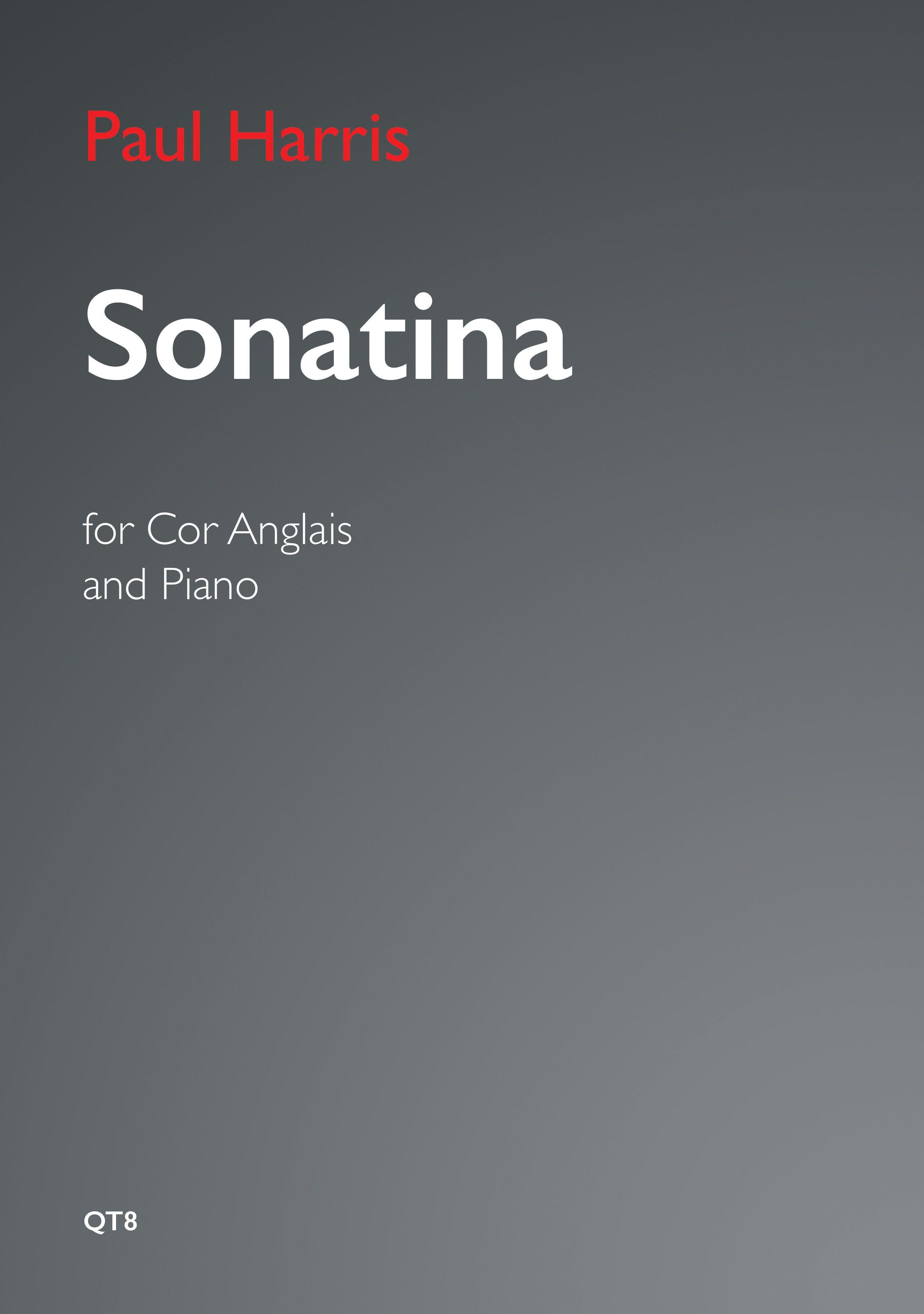 Vorderes Coverbild Sonatina for Cor Anglais
