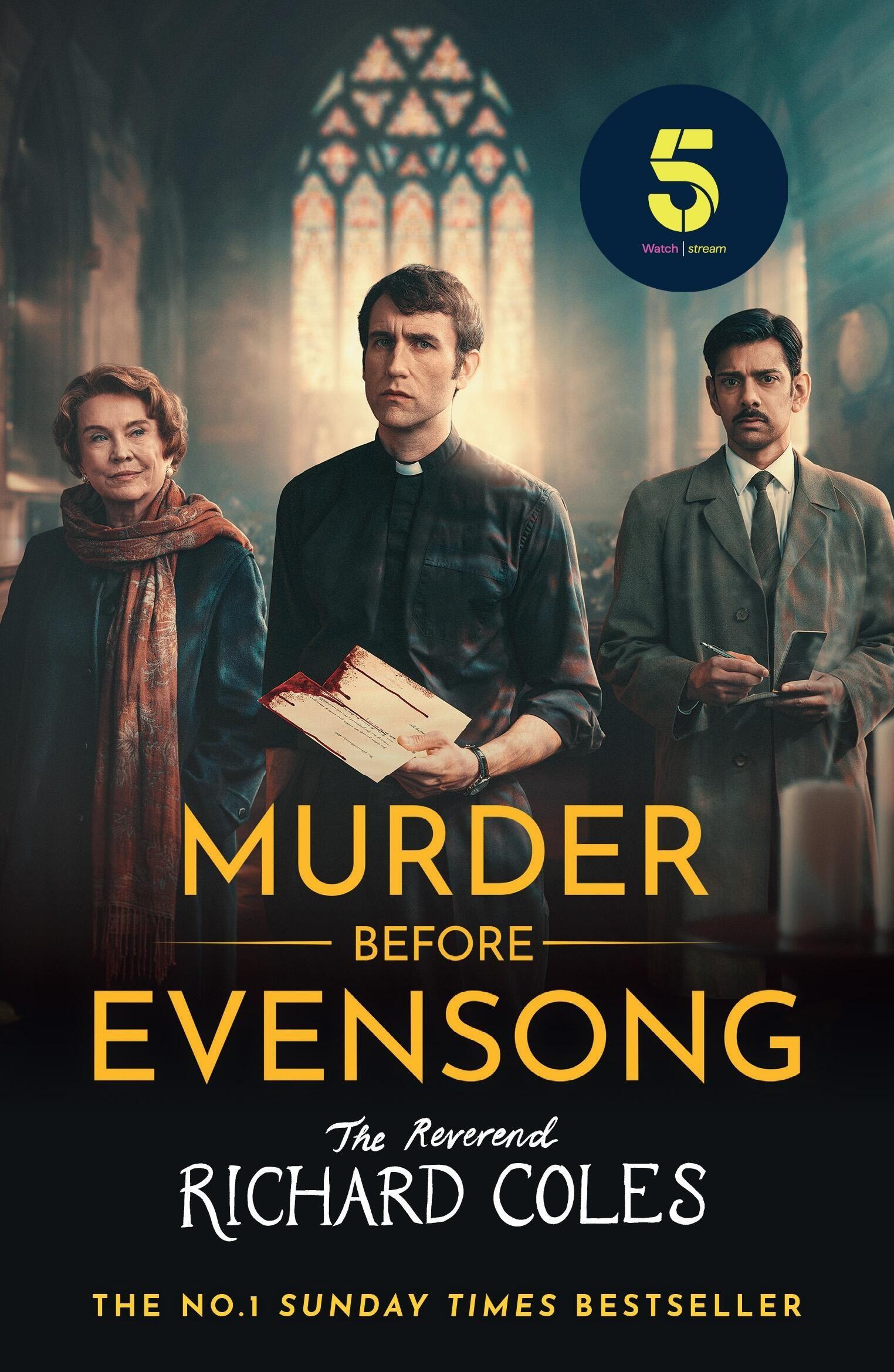 Vorderes Coverbild Murder Before Evensong