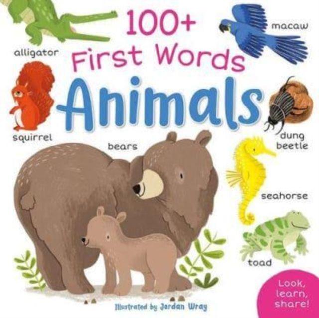 Vorderes Coverbild 100+ First Words: Animals