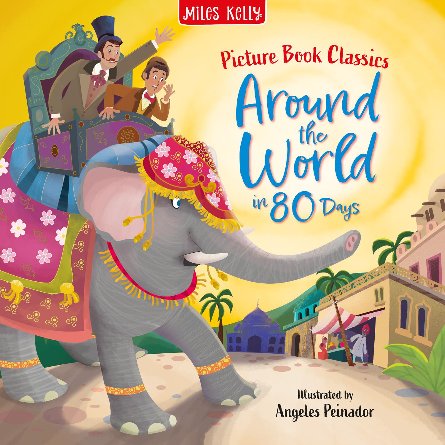 Vorderes Coverbild Around the World in 80 Days