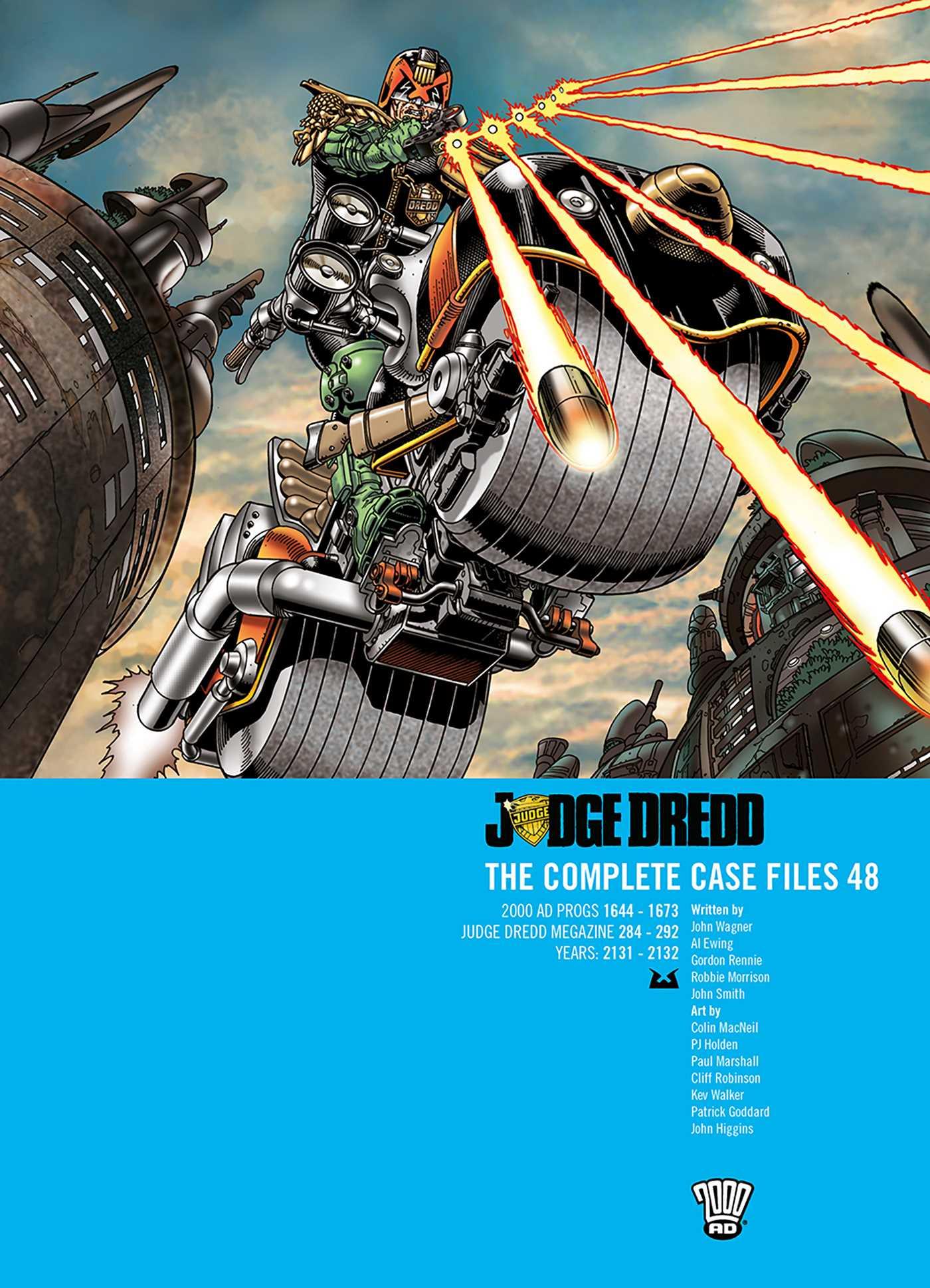 Vorderes Coverbild Judge Dredd: The Complete Case Files 48