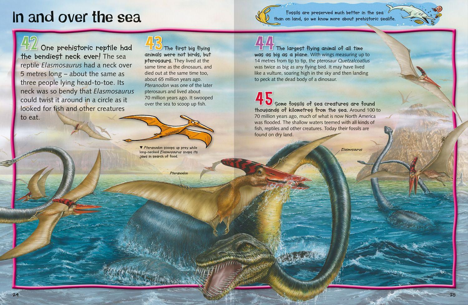 Beispielinhalt (Bild) 100 Facts Prehistoric Life