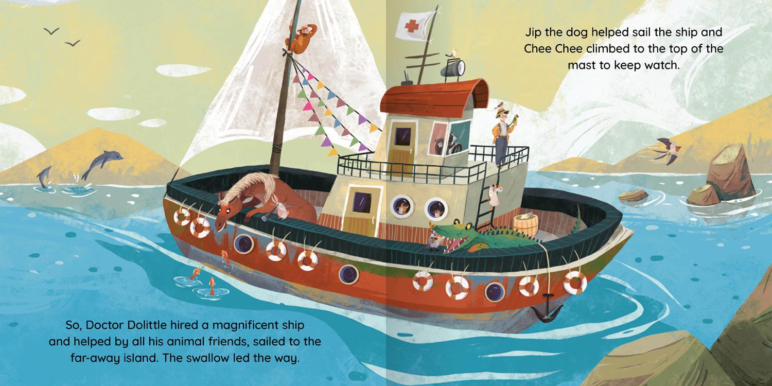 Beispielinhalt (Bild) Dr Doolittle