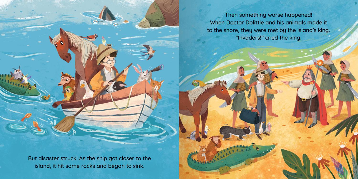 Beispielinhalt (Bild) Dr Doolittle