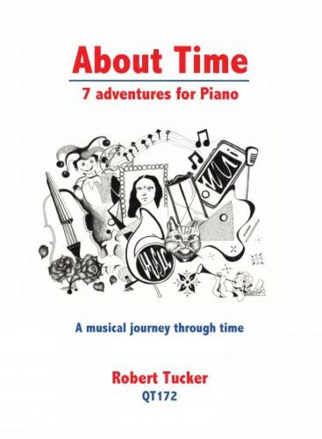 Vorderes Coverbild About Time. 7 Adventures for Piano