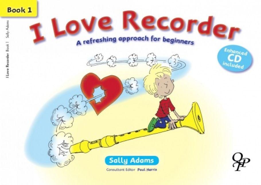 Vorderes Coverbild I Love Recorder Book 1