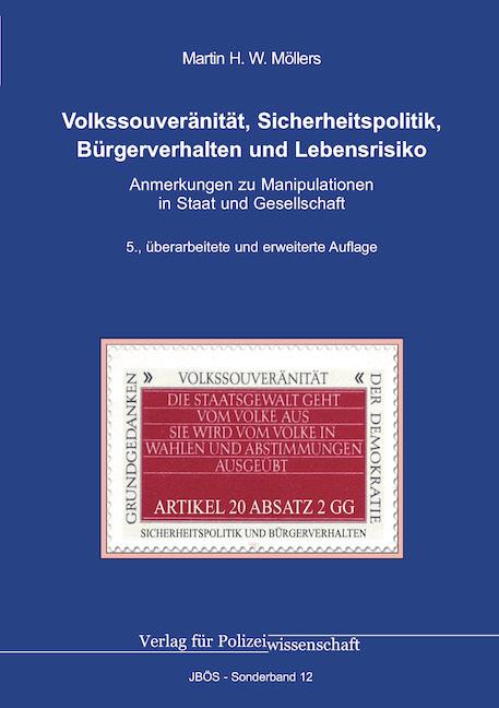 Vorderes Coverbild Volkssouveränität, Sicherheitspolitik, Bürgerverhalten und Lebensrisiko