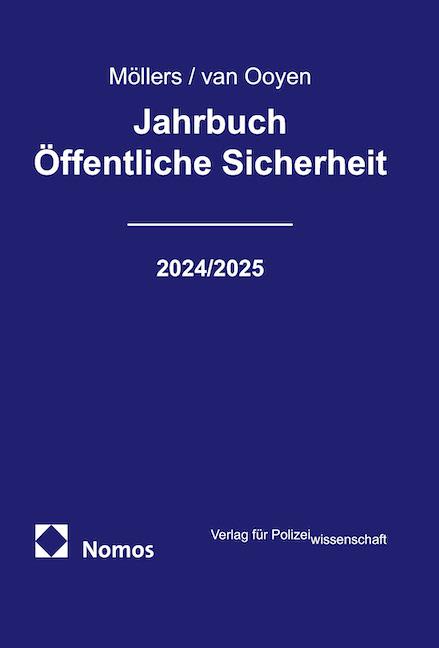 Vorderes Coverbild Jahrbuch Öffentliche Sicherheit 2024/2025
