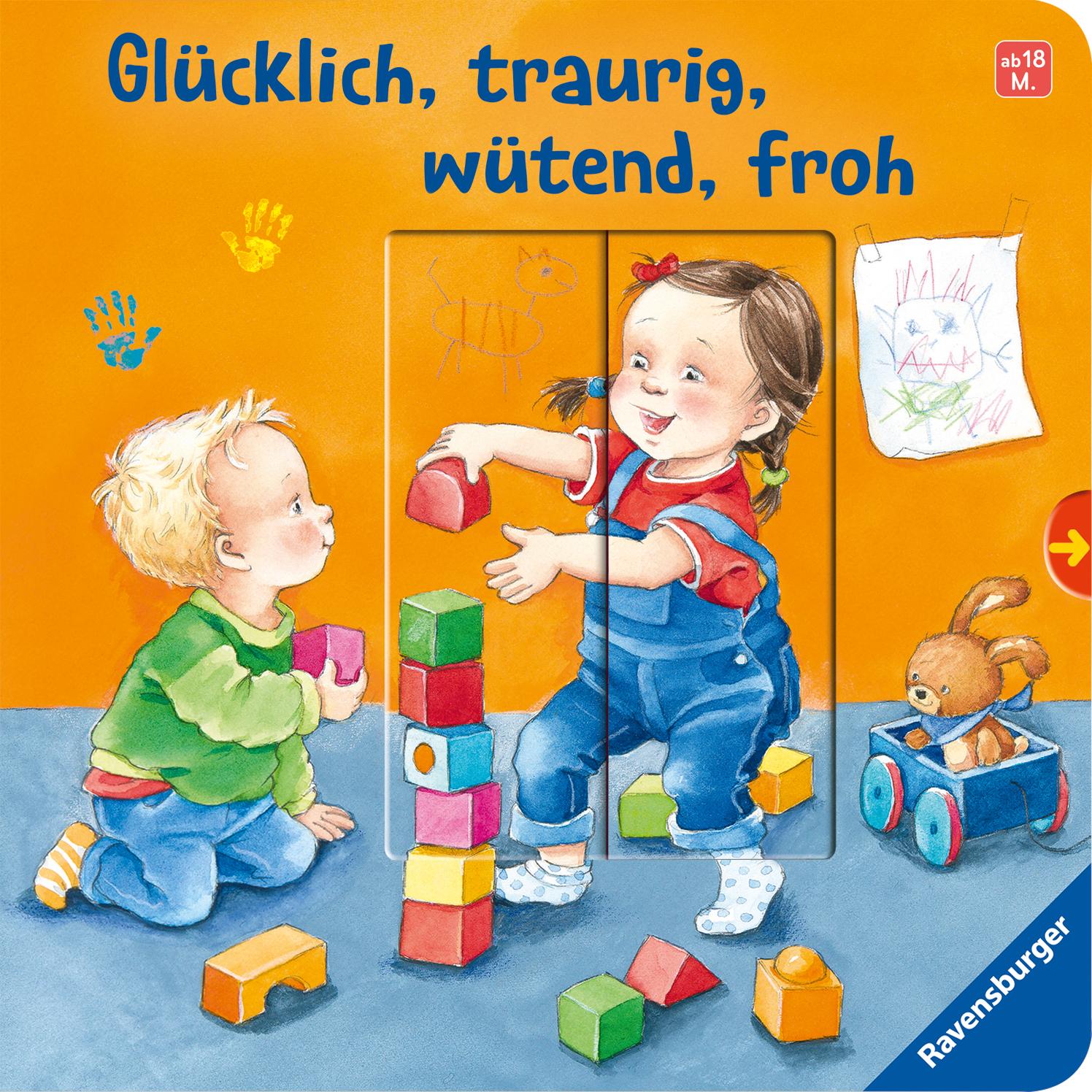 Vorderes Coverbild Glücklich, traurig, wütend, froh