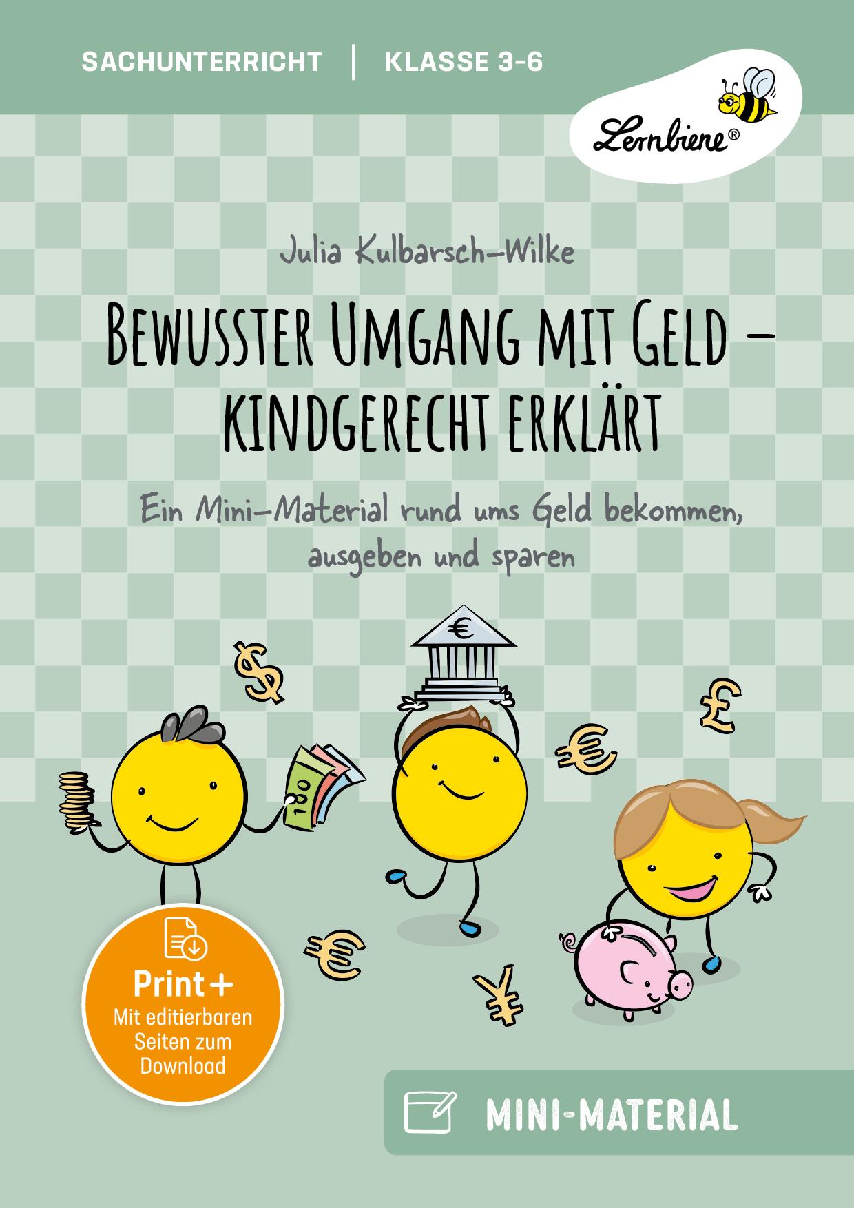 Vorderes Coverbild Bewusster Umgang mit Geld - kindgerecht erklärt