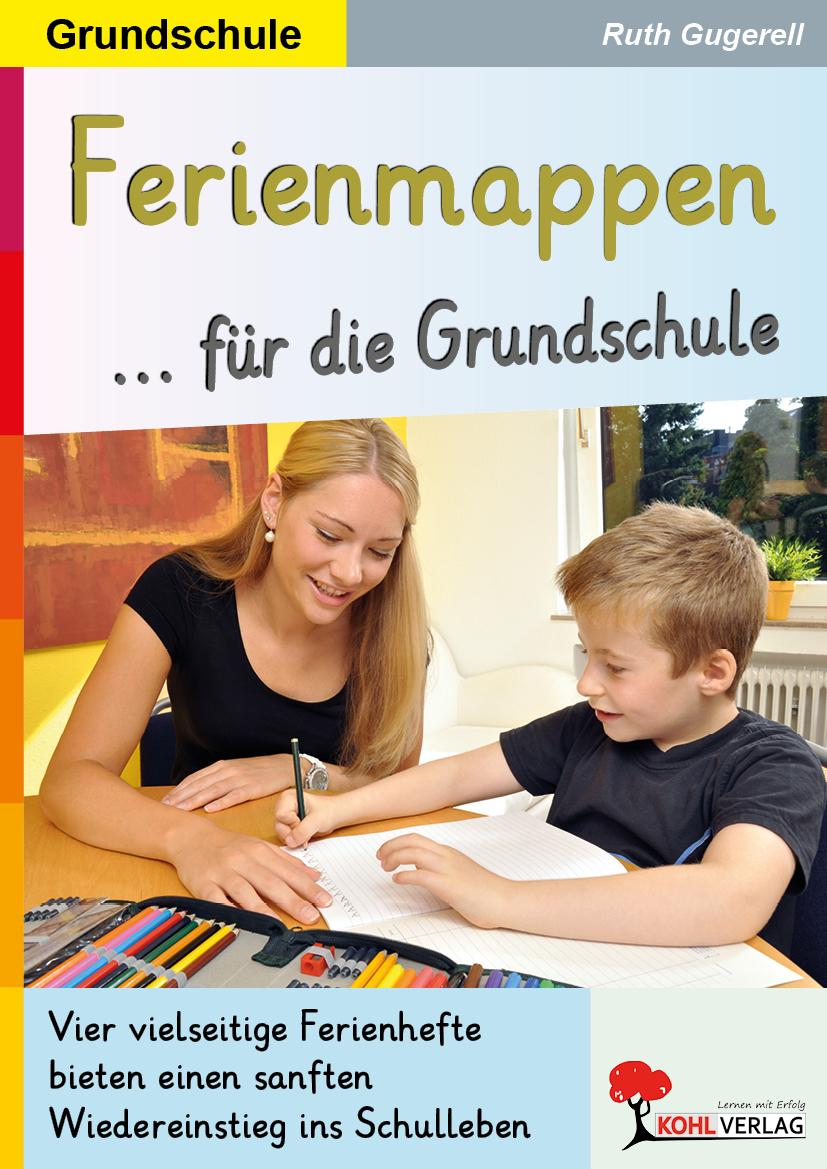 Vorderes Coverbild Ferienmappen für die Grundschule