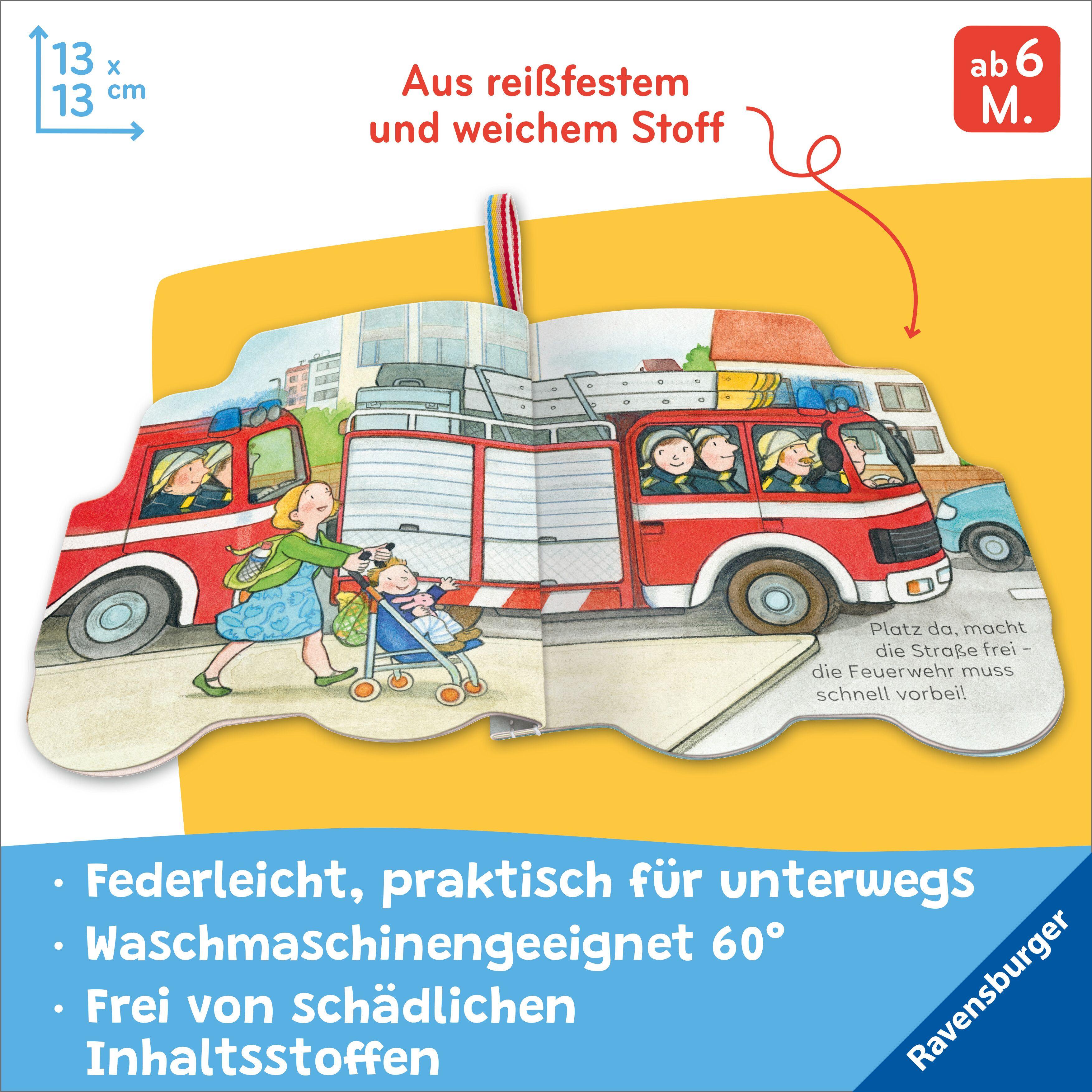 Beispielinhalt (Bild) Mein Knuddel-Knautsch-Buch: Meine Feuerwehr