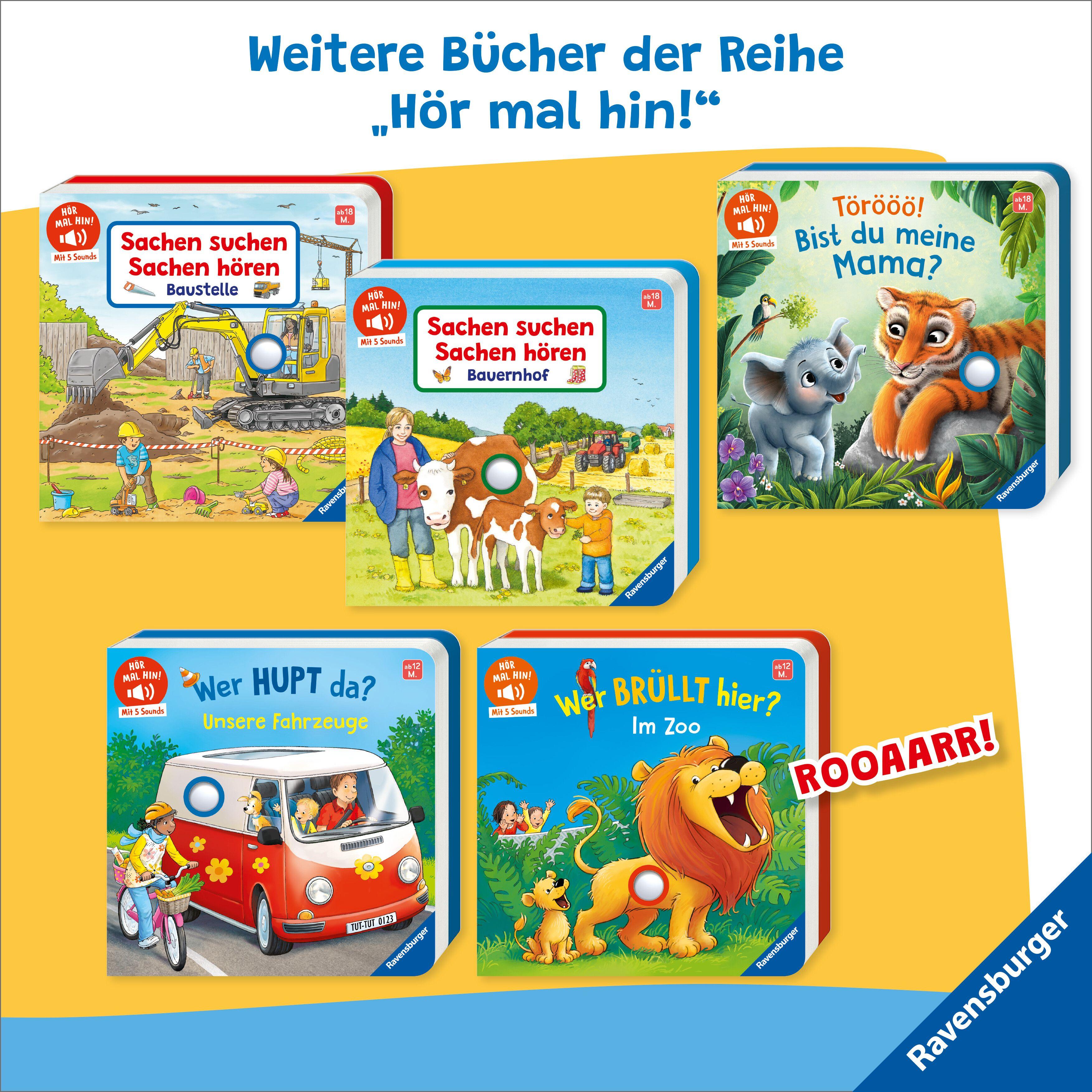 Beispielinhalt (Bild) Hör mal hin - Piep! Piep! Bist du mein Papa?