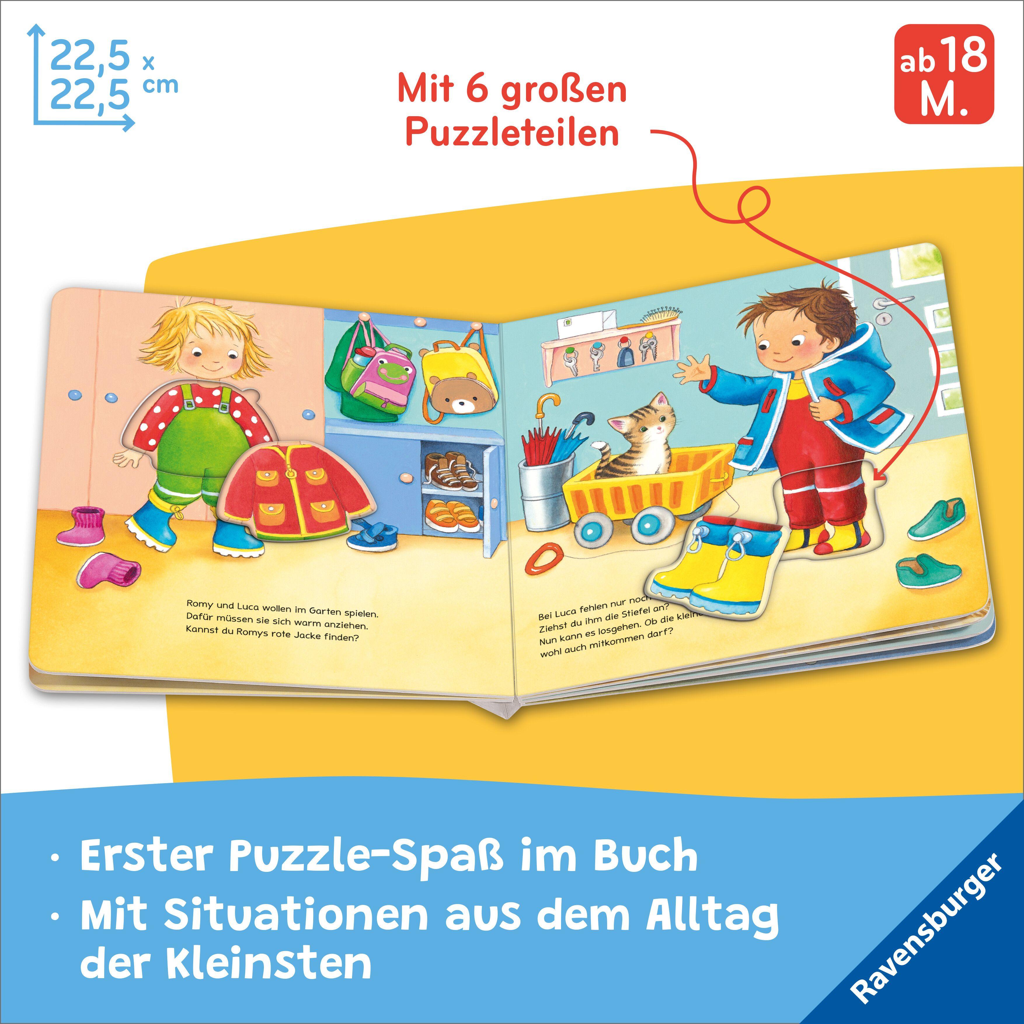 Beispielinhalt (Bild) Mein liebstes Puzzle-Spielbuch: Zuhause