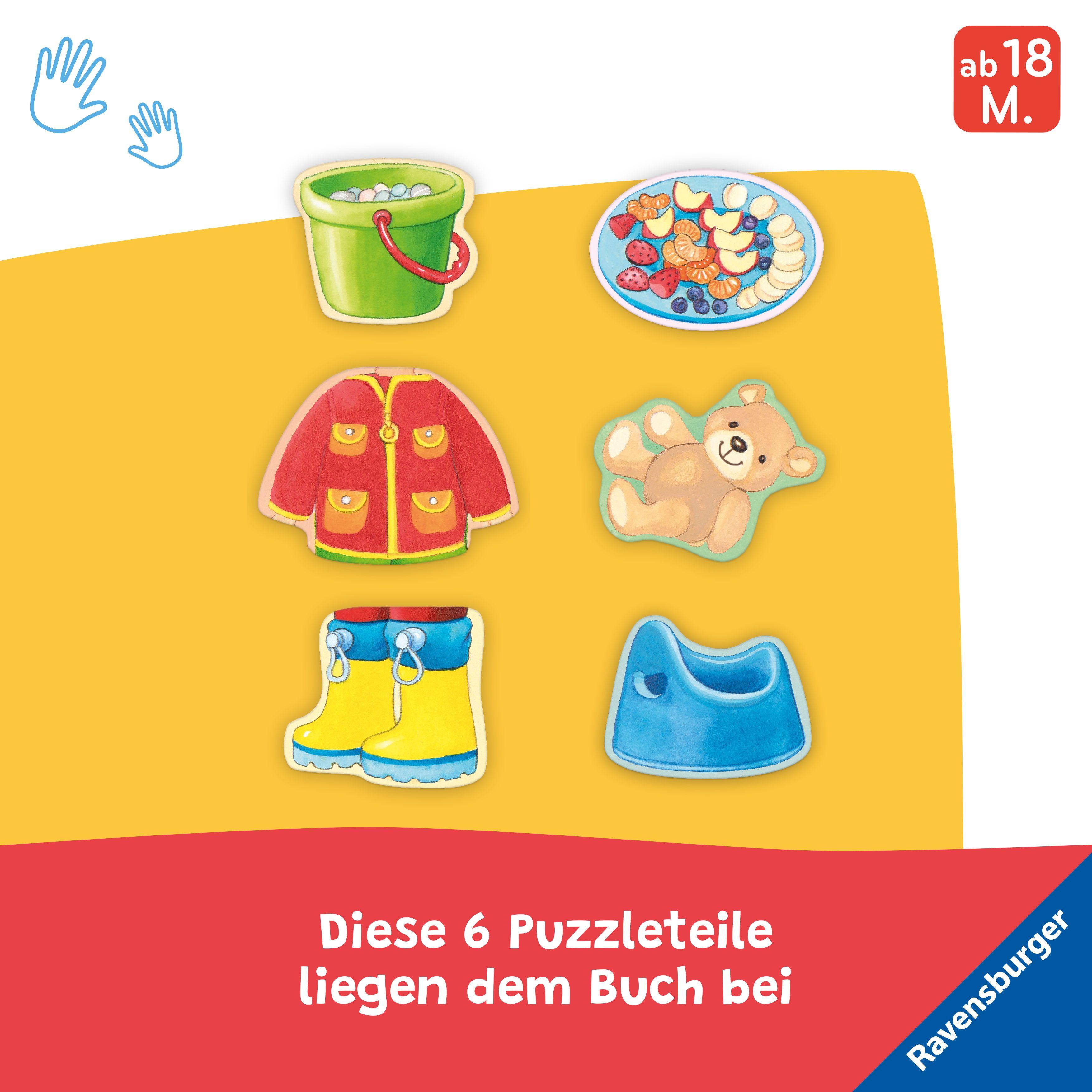 Beispielinhalt (Bild) Mein liebstes Puzzle-Spielbuch: Zuhause