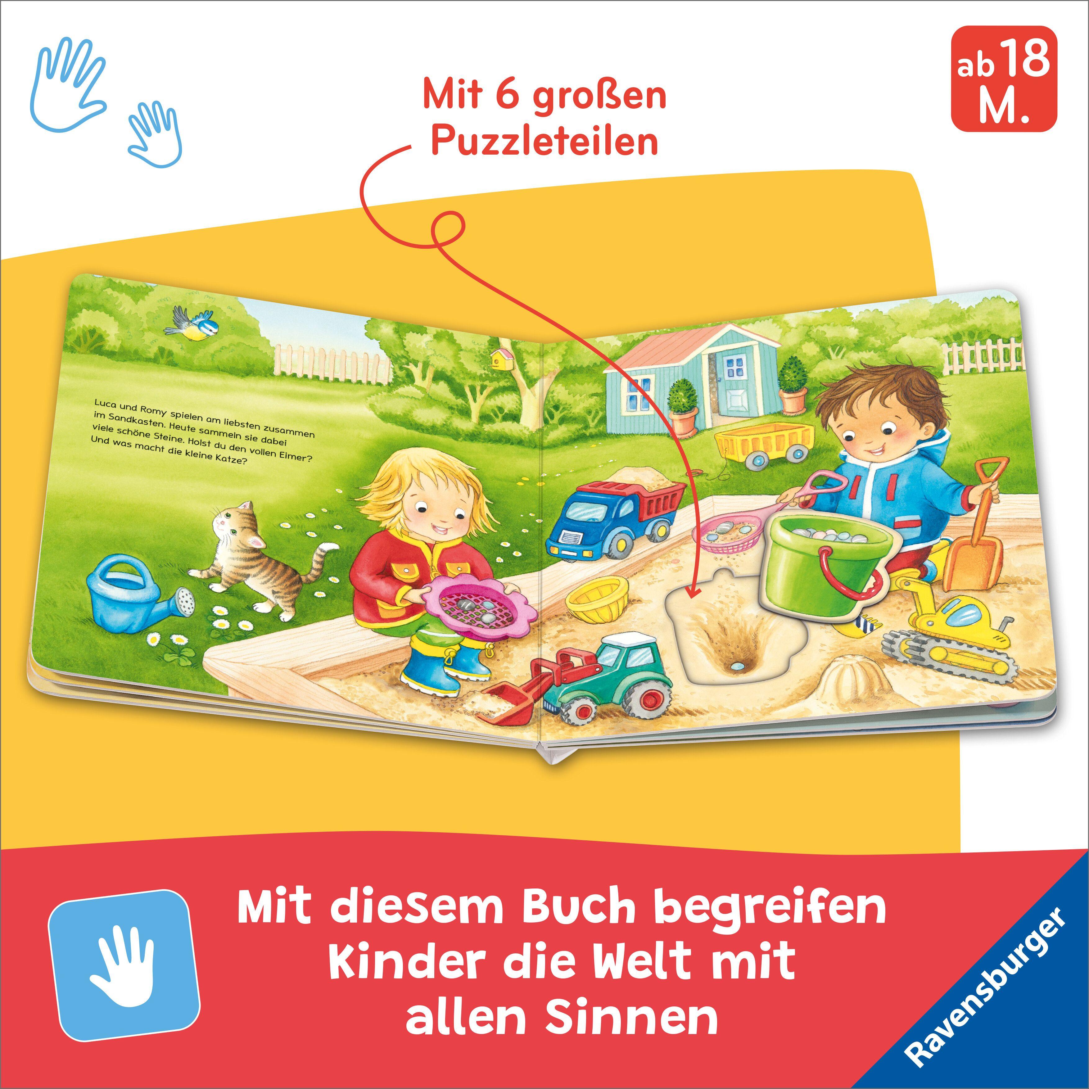 Beispielinhalt (Bild) Mein liebstes Puzzle-Spielbuch: Zuhause
