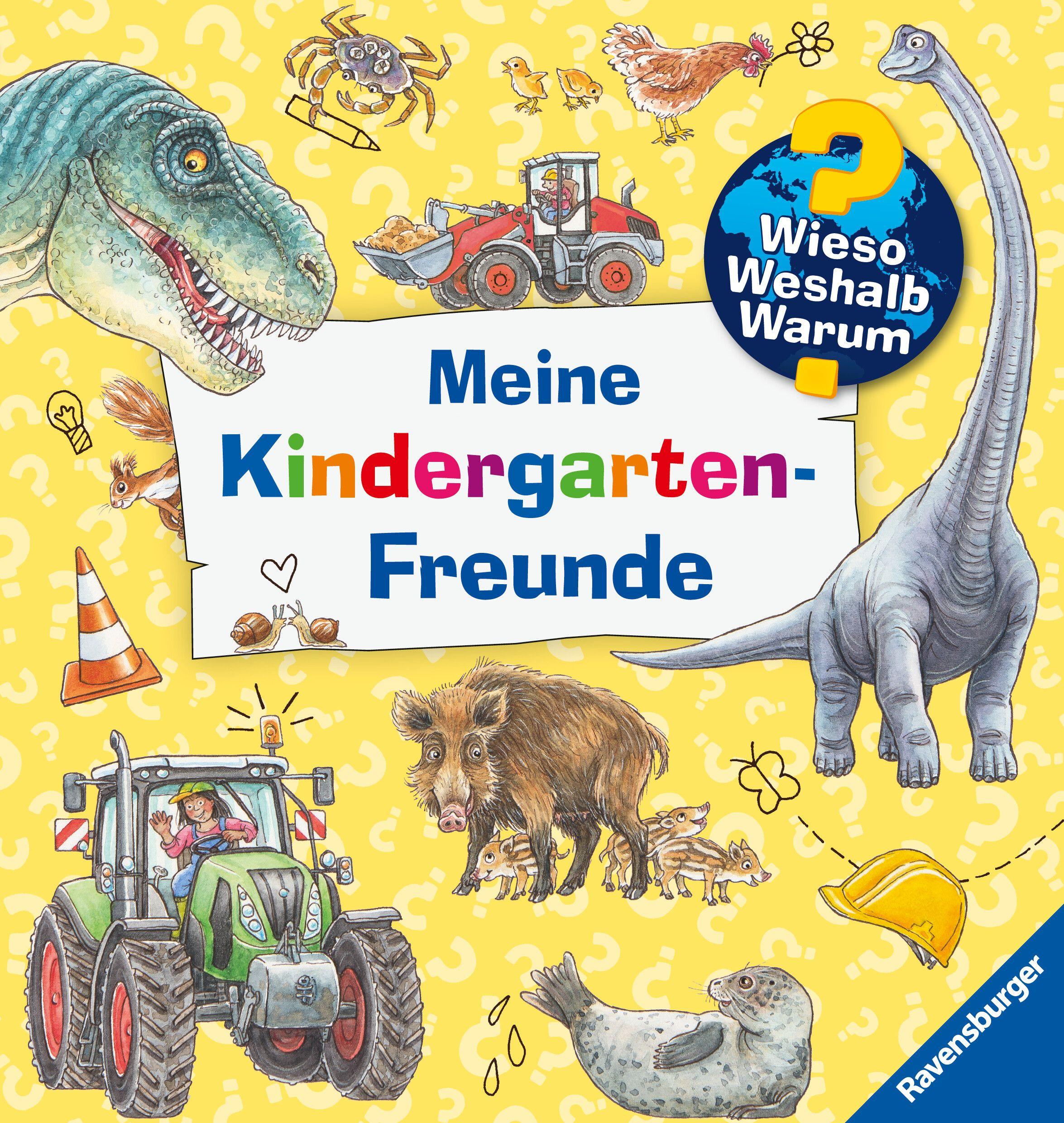 Vorderes Coverbild Wieso? Weshalb? Warum? - Meine Kindergarten-Freunde