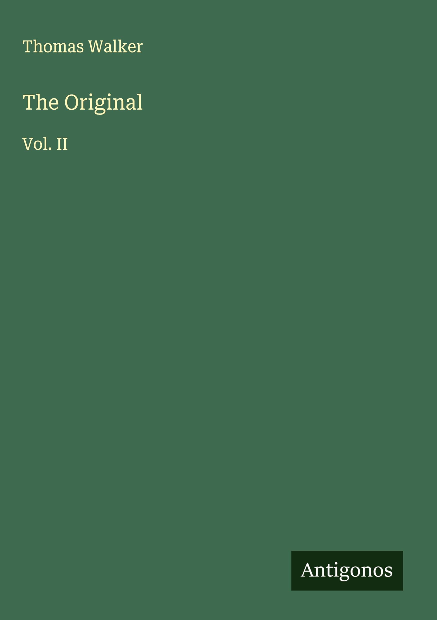 Vorderes Coverbild The Original