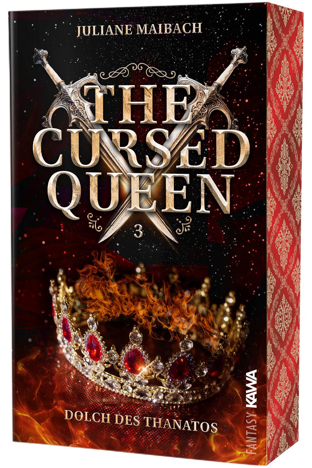 Vorderes Coverbild The Cursed Queen | Dolch des Thanatos (Band 3)