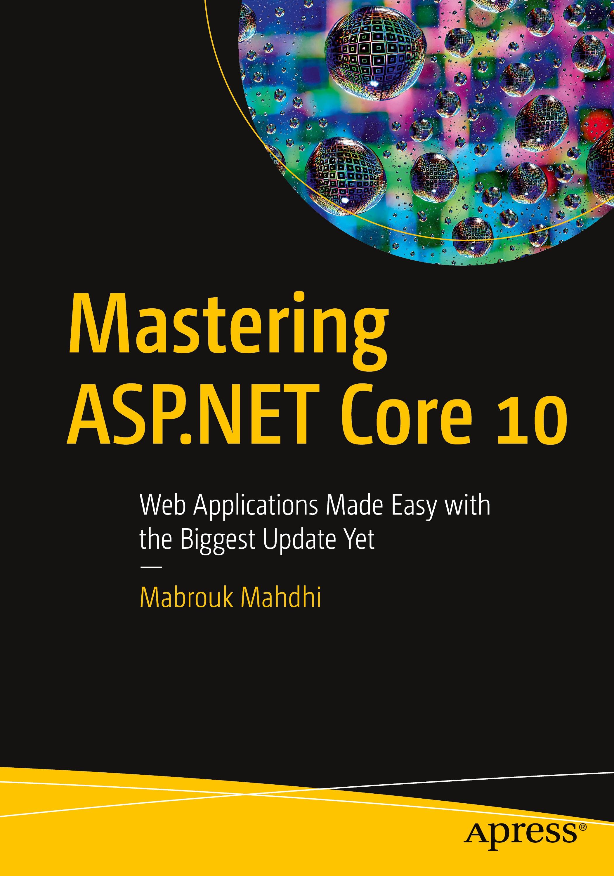 Vorderes Coverbild Mastering ASP.NET Core 10