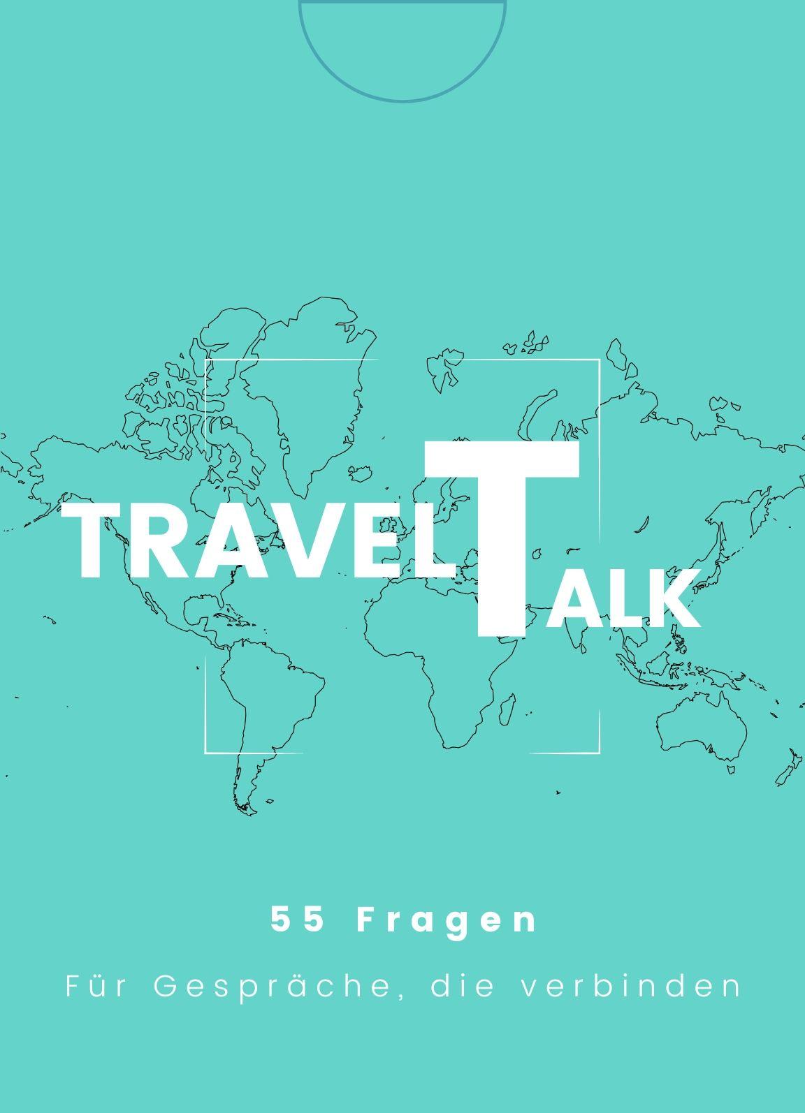 Vorderes Coverbild TravelTalk Gesprächsfragekarten (Poket Size)