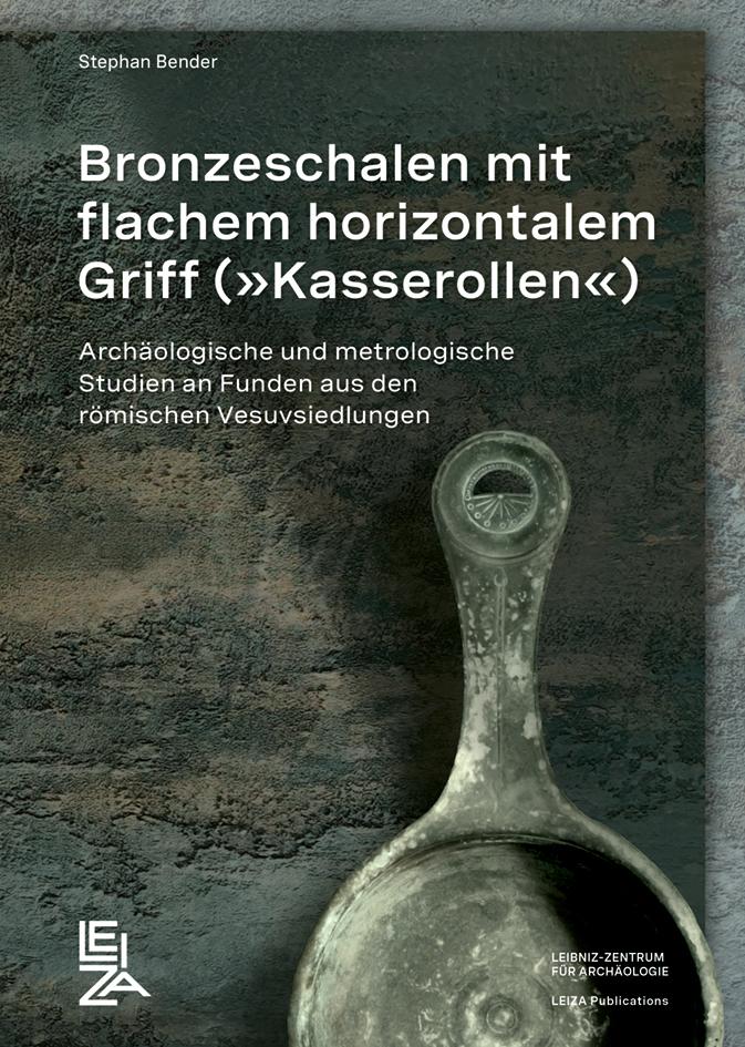 Vorderes Coverbild Bronzeschalen mit flachem horizontalem Griff ("Kasserolen")