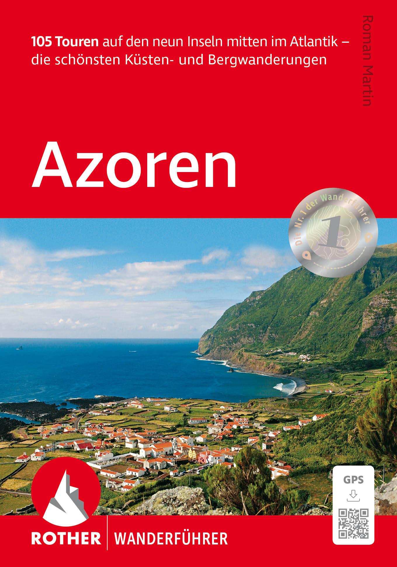 Vorderes Coverbild Azoren, Rother Wanderführer