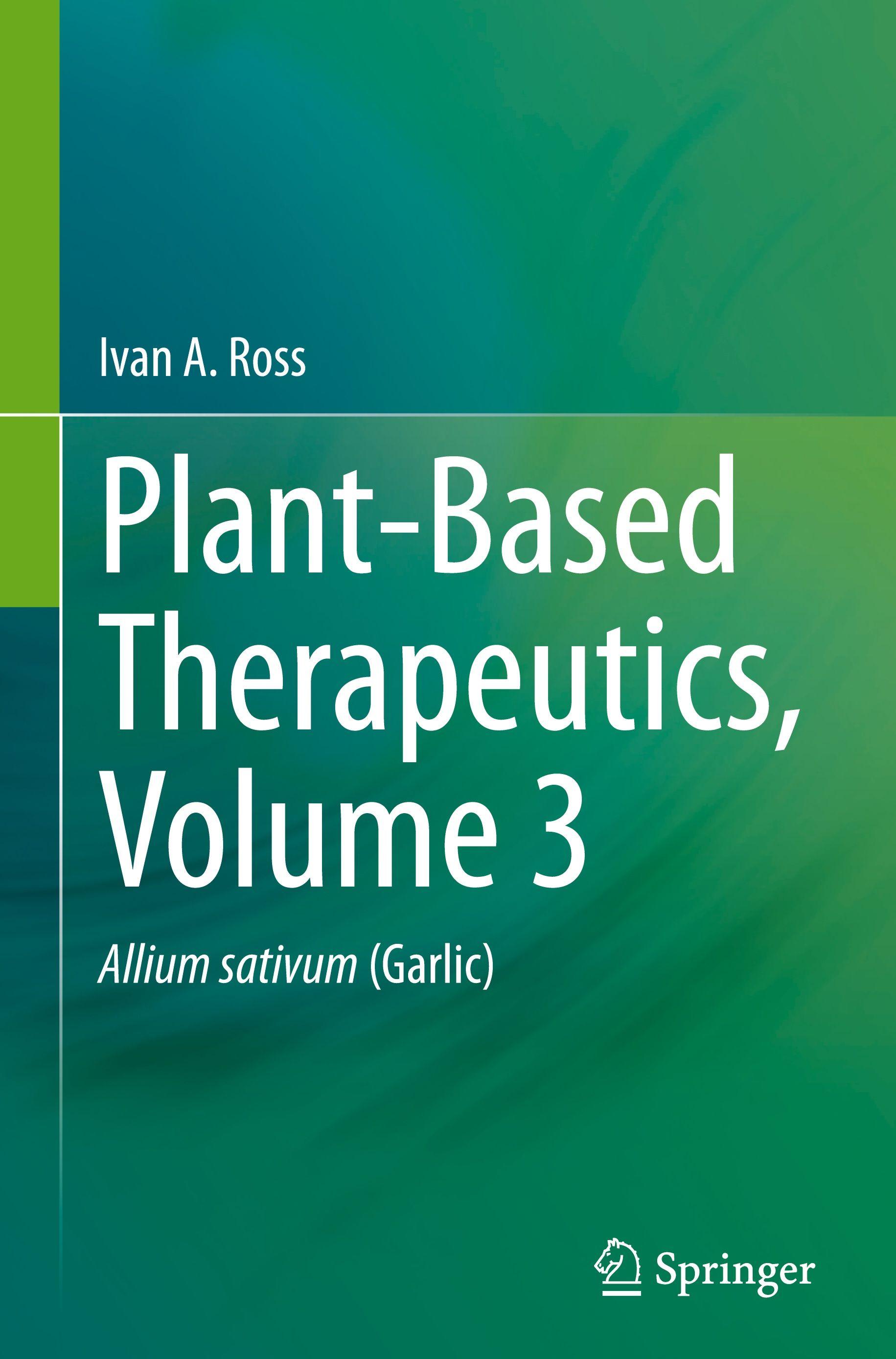 Vorderes Coverbild Plant-Based Therapeutics, Volume 3