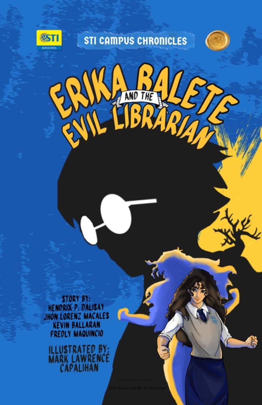 Vorderes Coverbild Erika Balete And The Evil Librarian