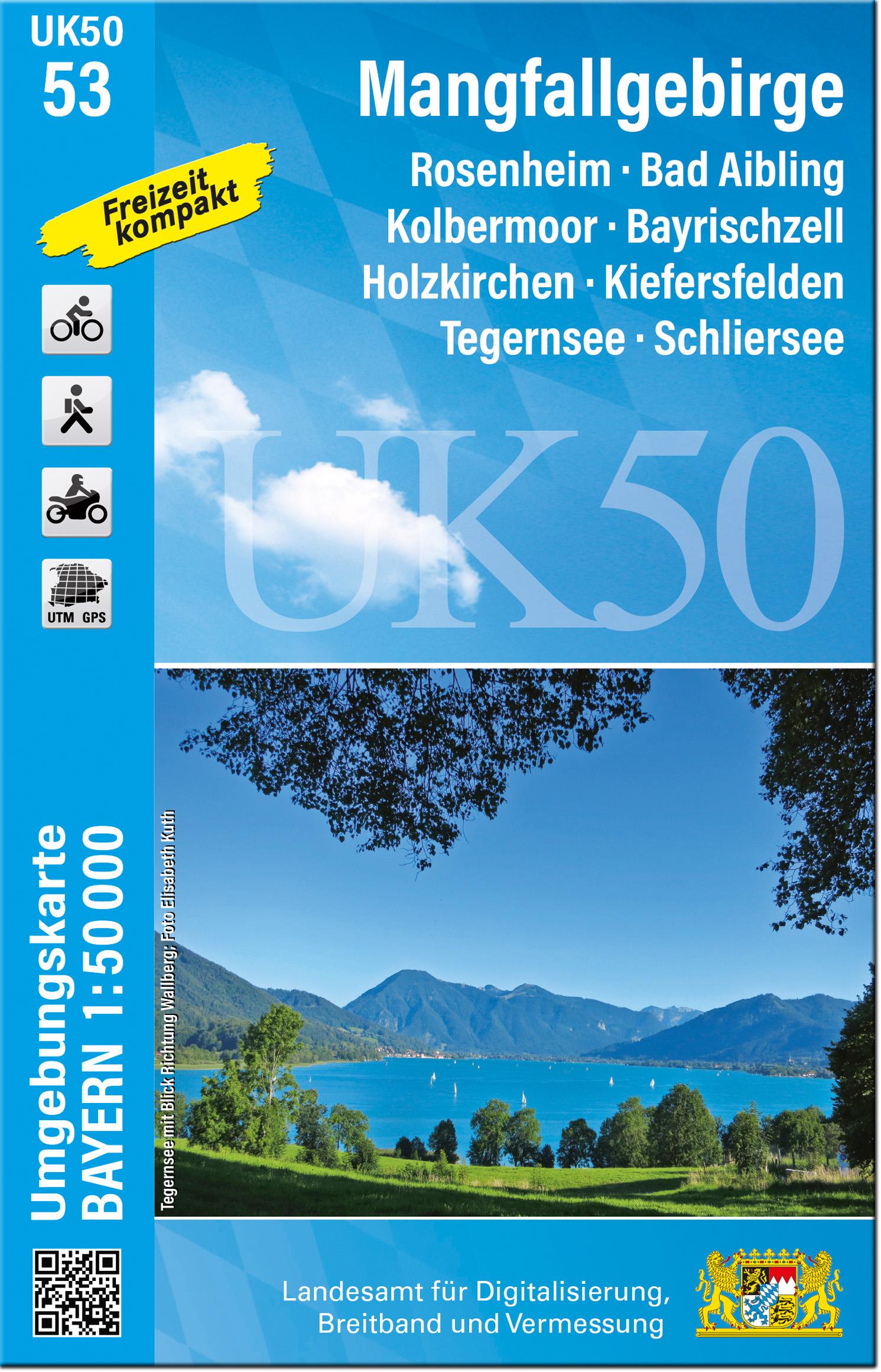 Vorderes Coverbild UK50-53 Mangfallgebirge